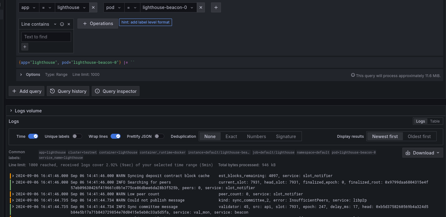 grafana-logs-beacon